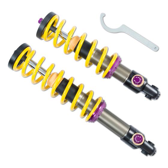KW Mercedes-Benz C190 Variant 4 Aluminium Coilover kit - Inc. Deactivation For Electronic Damper (AMG GT, AMG GT C & AMG GT S) | ML Performance UK 