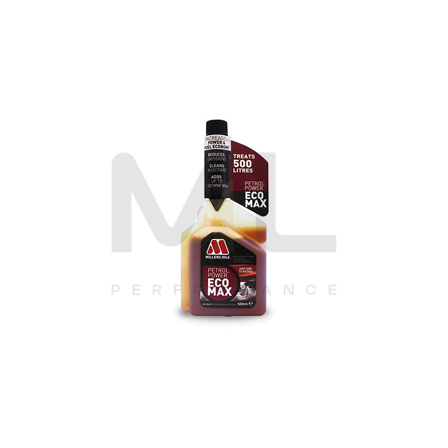 Millers Oils Petrol Power ECOMAX Fuel Treatment @contl | Engine Oil | ML Car Parts UK | ML Performance