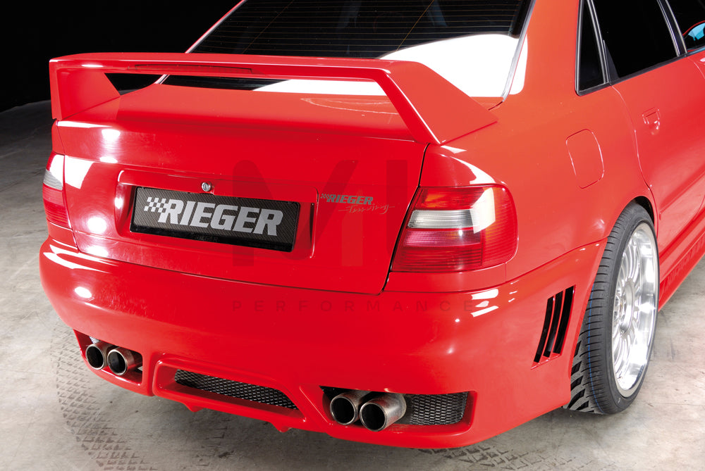 Rieger 00055049 Audi B5 A4 Rear Bumper 4 | ML Performance EU Car Parts