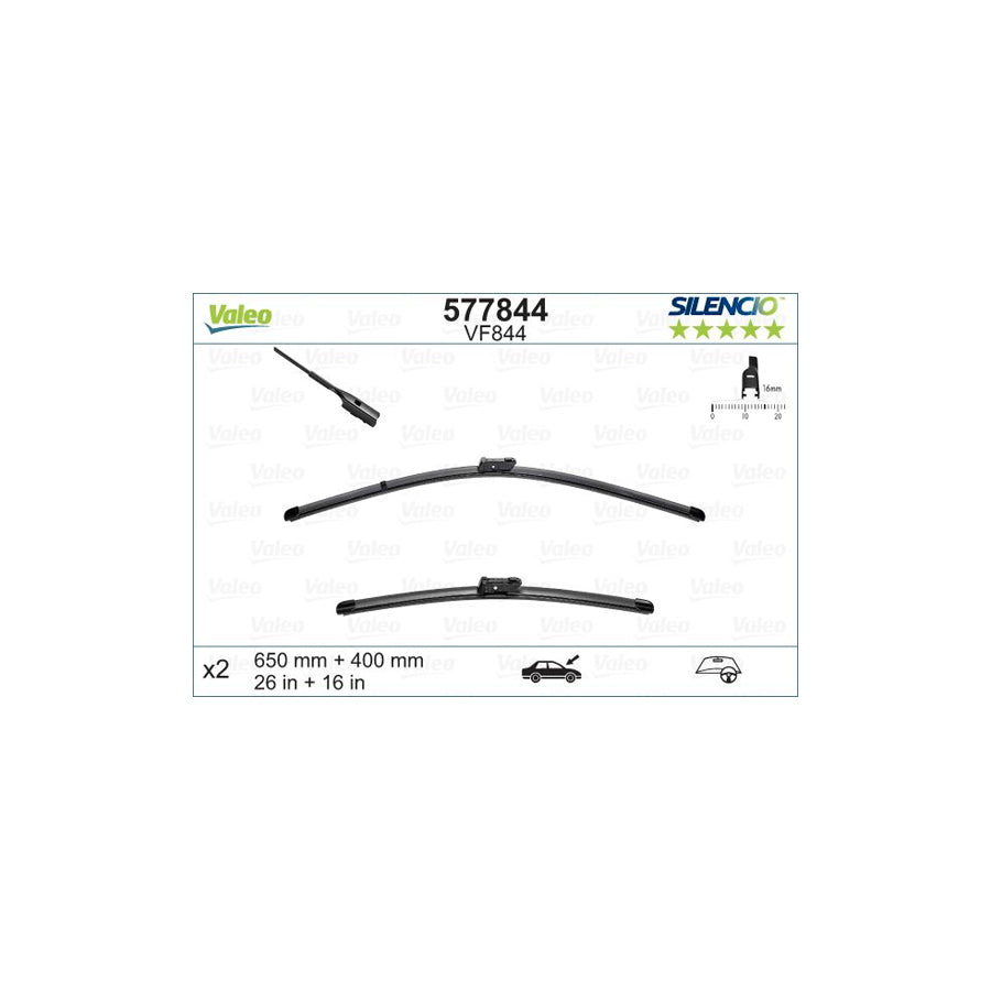 Valeo 577844 Wiper Blade | ML Performance EU Car Parts