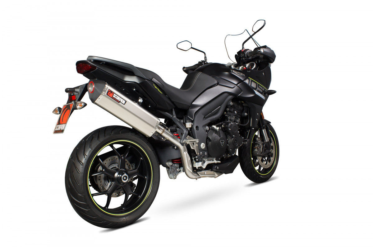 Scorpion RTR78TEO Triumph Tiger 1050 Sport  Serket Parallel Slip-On - Titanium Sleeve | ML Performance EU EU