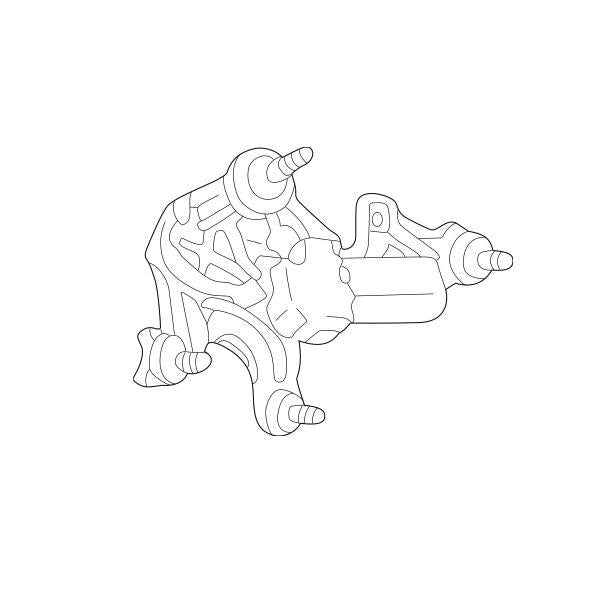 Genuine Lexus 85130-53010 IS Phase 1 SportCross Rear Wiper Motor