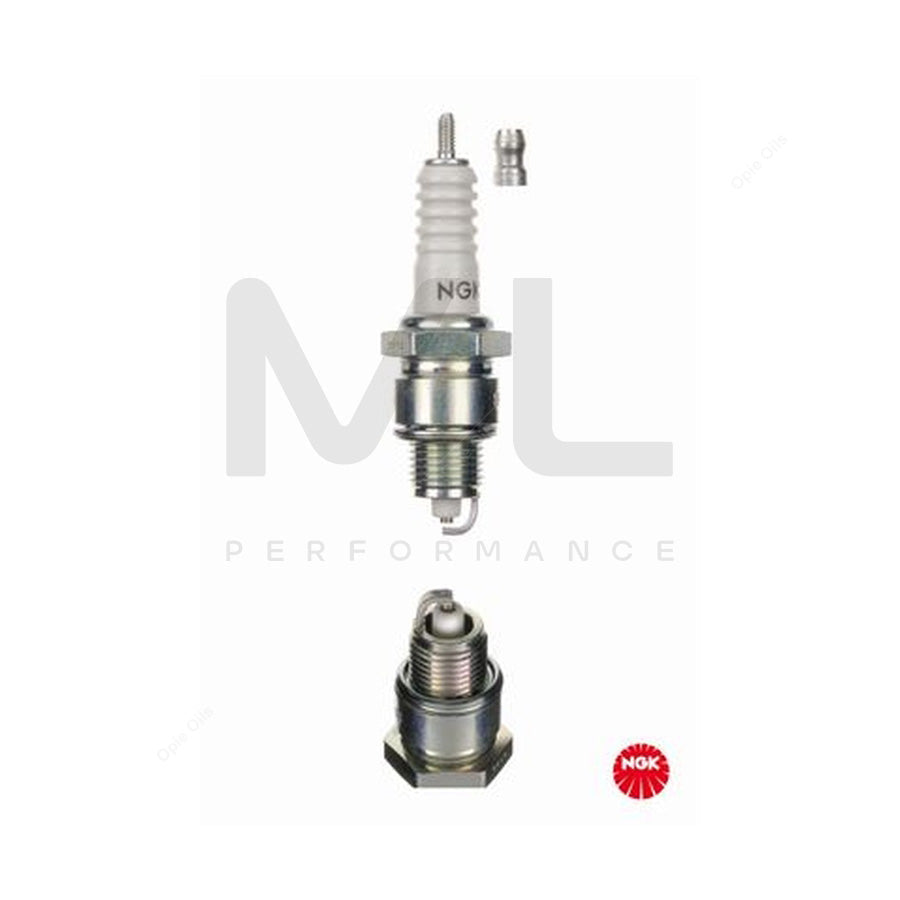 NGK BP4HS (3611) - Standard Spark Plug / Sparkplug - Extended Projection | ML Car Parts UK | ML Performance