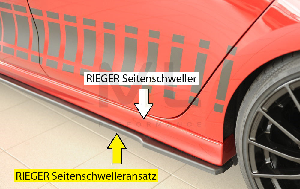 Rieger 00027053 SEAT Leon KL Side Skirt Splitter 3 | ML Performance EU Car Parts
