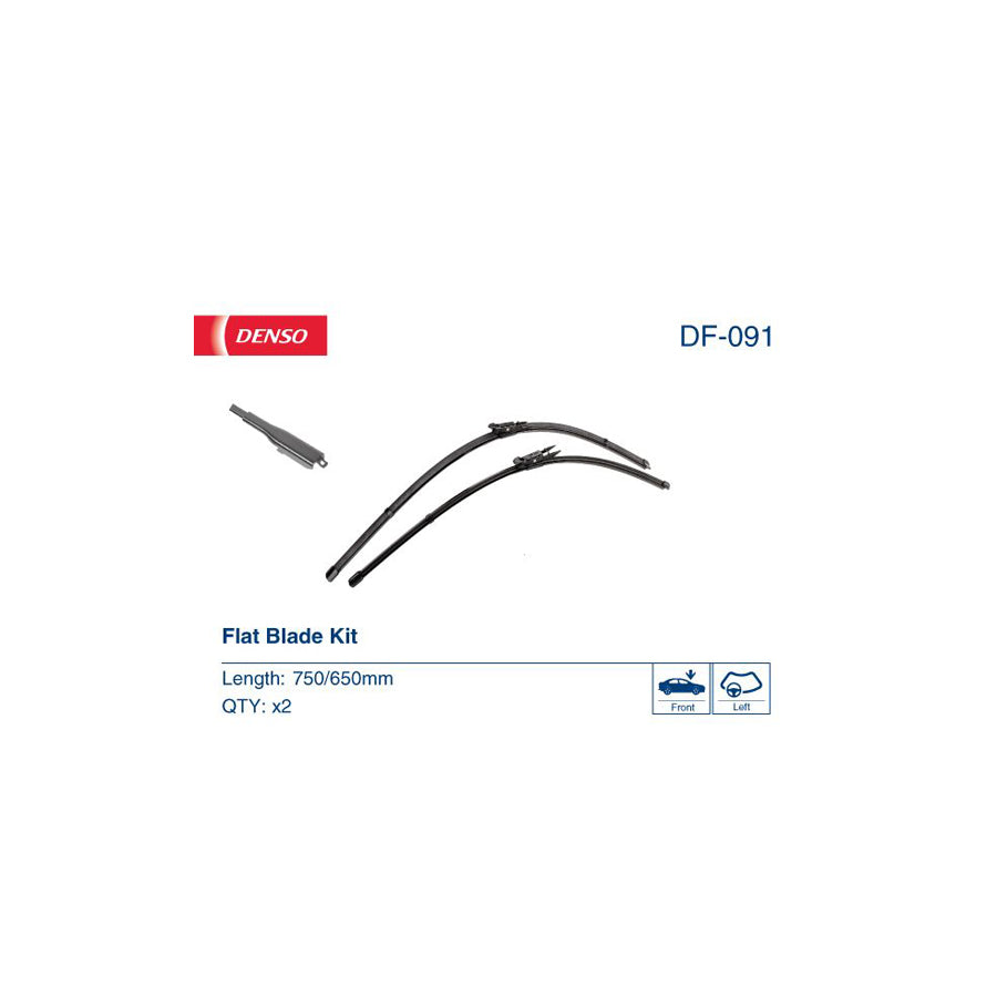 Denso Df-091 Wiper Blade For Ford B-Max (Jk8) | ML Performance EU Car Parts