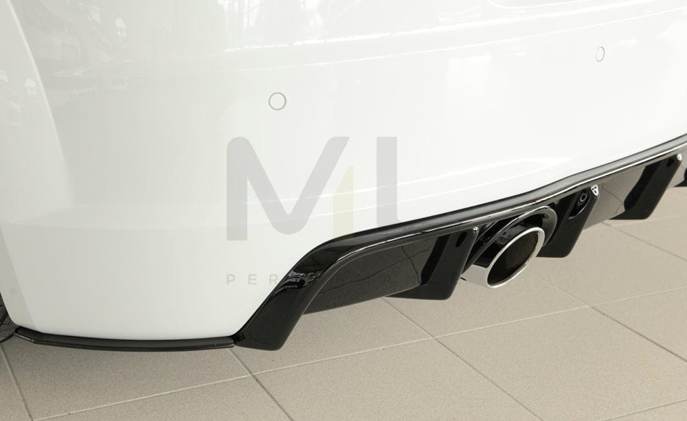 Rieger 00055177 Audi 8J-FV 8S Rear Side Splitter (TT & TTS) 8 | ML Performance EU Car Parts