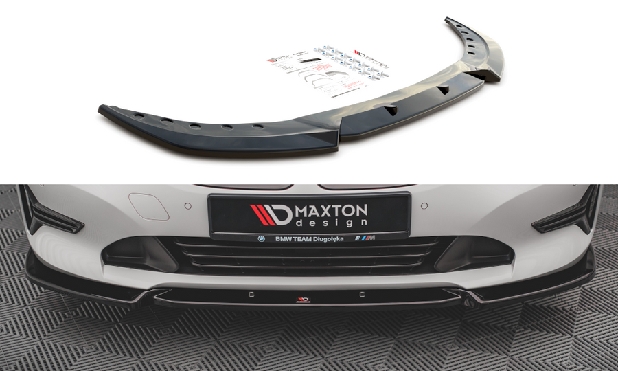 Maxton Design BM-3-20-FD1T Front Splitter V.1 BMW Series 3 G20 / G21 | ML Performance UK Car Parts