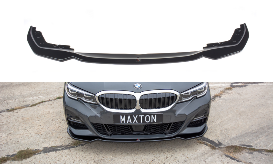 Maxton Design BM-3-20-MPACK-FD2T Front Splitter V.2 BMW Series 3 G20 M-Pack | ML Performance UK Car Parts