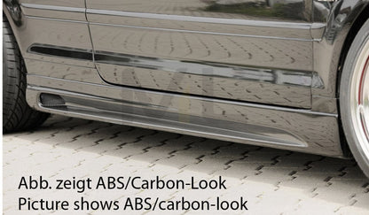 Rieger 00055266 Audi 8H A4 Side Skirt 1 | ML Performance EU Car Parts