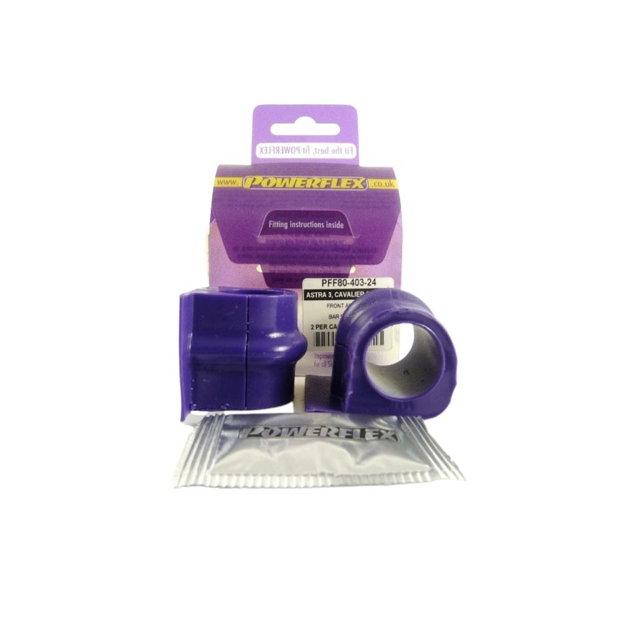 Powerflex PFF80-403-24 Vauxhall - Opel Front Anti Roll Bar Mount 24mm (Inc. Cavalier, Calibra, Astra) | ML Performance EU Car Parts