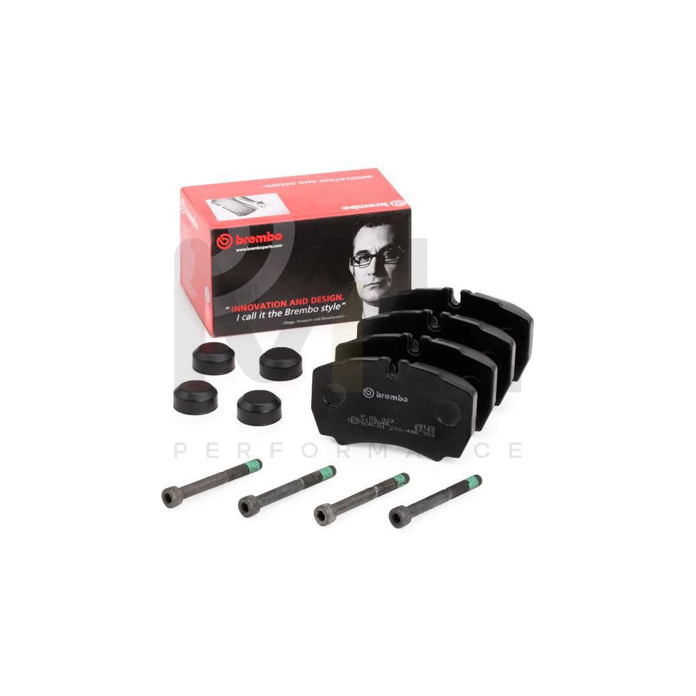 Brembo P A6 023 Brake Pad Set For Iveco Daily Prepared For Wear Indicator | ML Performance Car Parts