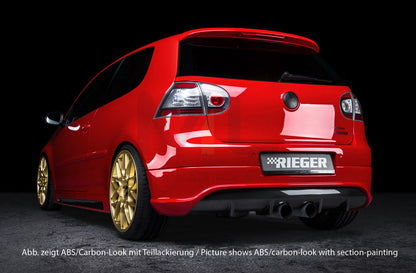 Rieger 00059411 VW Mk5 Golf Rear Diffuser 2 | ML Performance EU Car Parts