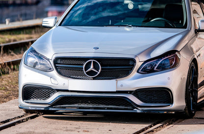 Maxton Design Mercedes Benz E63 AMG Sedan W212 Facelift Front Splitter