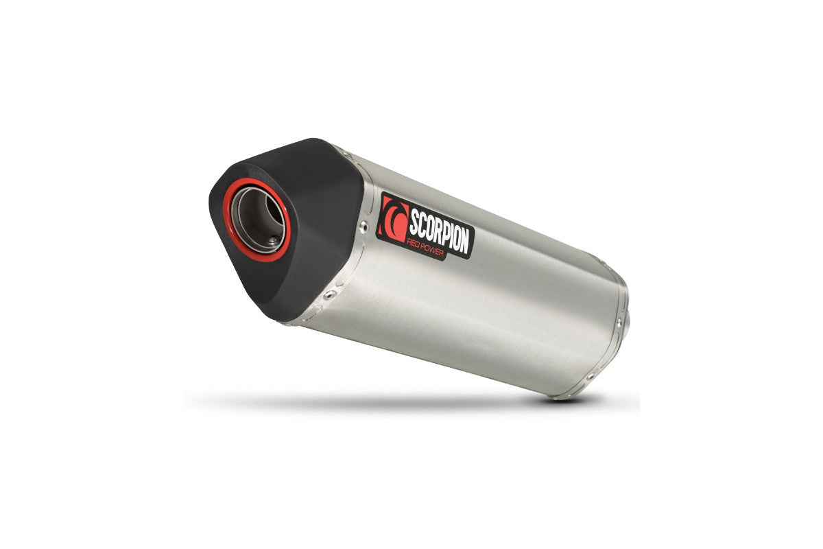 Scorpion RSI114SEO Suzuki DL650 V-Strom Serket Parallel Slip-On - Brushed Stainless Steel Sleeve | ML Performance EU EU