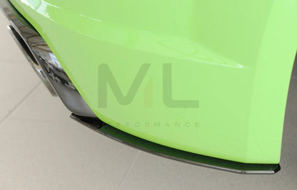 Rieger 00055174 Audi 8J 8J1-FV 8S TTRS Rear Side Splitter 6 | ML Performance EU Car Parts