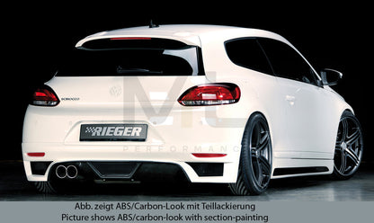 Rieger 00014109 VW 13 Mk3 Scirocco Rear Diffuser 2 | ML Performance EU Car Parts