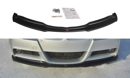 Maxton Design BM-3-90-MPACK-FD1T Front Splitter V.1 BMW Series 3 E90 M-Pack | ML Performance EU Car Parts