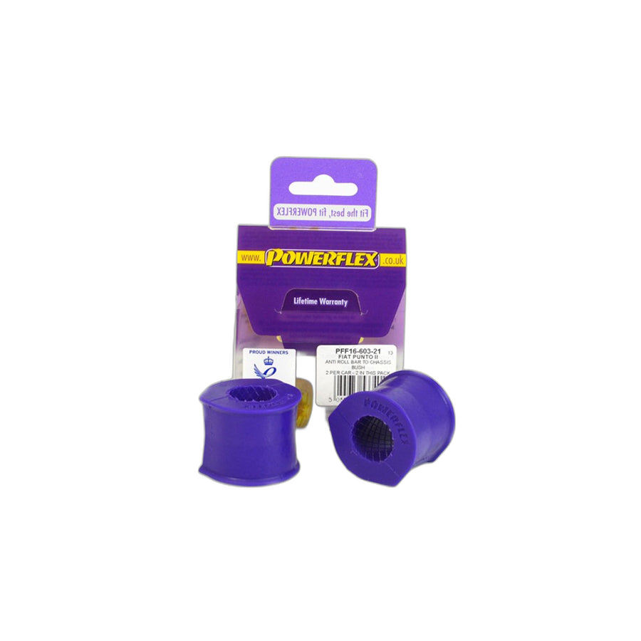 Powerflex PFF16-603-21 Lancia Fiat Front Anti Roll Bar To Chassis Bush 21mm (Inc. Delta & Punto) | ML Performance EU Car Parts