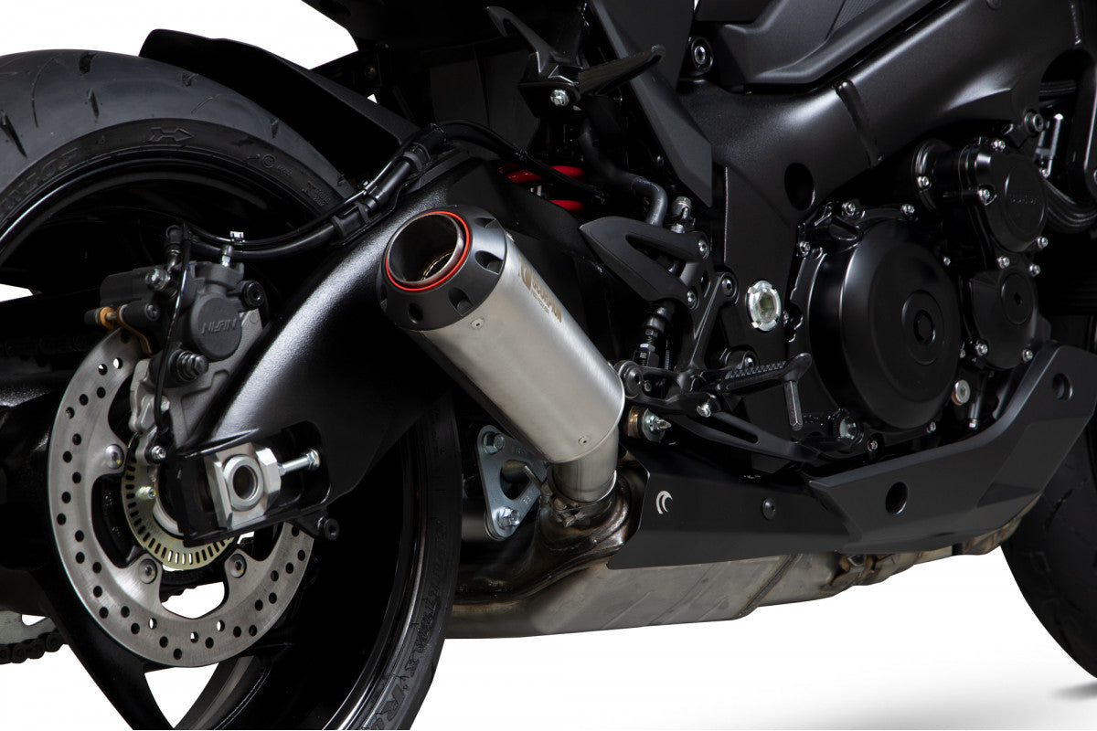 Scorpion PSI125SEO Suzuki GSX-S 1000 Katana Red Power Slip-On - Brushed Stainless Steel Sleeve | ML Performance EU EU