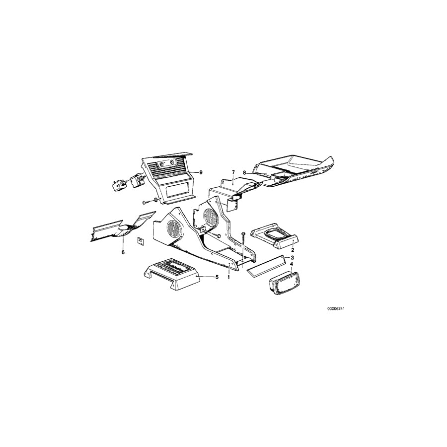 Genuine BMW 51161836995 E21 Cover (Inc. 320, 318 & 323i) | ML Performance EU Car Parts