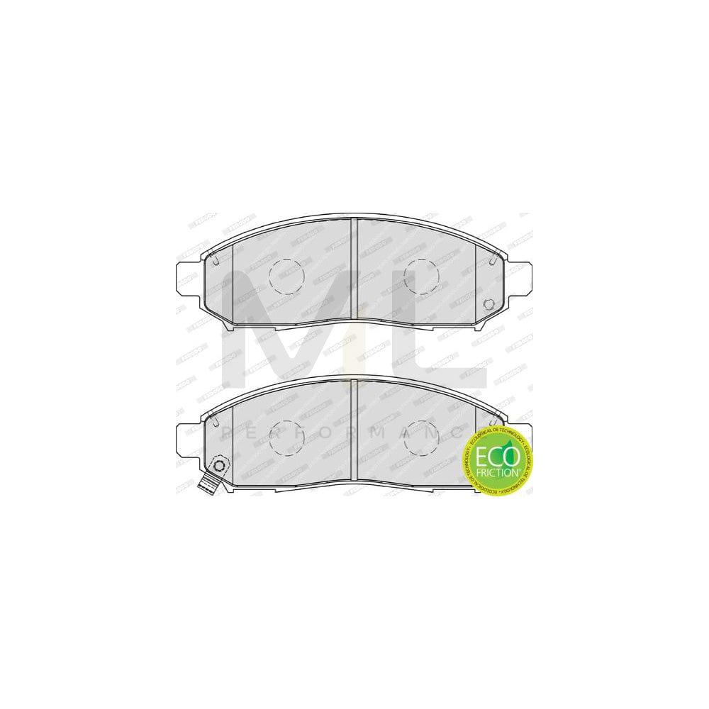 Ferodo Premier Eco Friction Fdb4325 Brake Pad Set Incl. Wear Warning Contact, With Accessories | ML Performance Car Parts