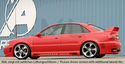 Rieger 00055047 Audi B5 A4 Rear Bumper 4 | ML Performance EU Car Parts