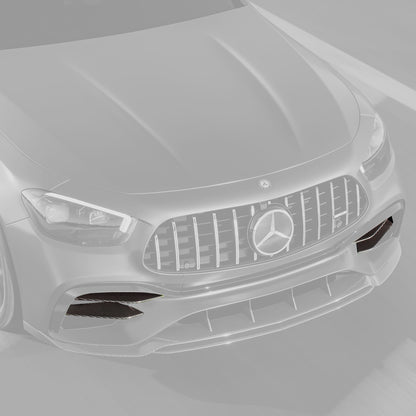 MANHART CARBON FRONT BUMPER INSERTS FOR MERCEDES-AMG E 63 (S)