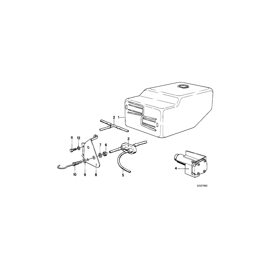 Genuine BMW 07119918412 R50 E24 E12 Self Tapping Screw AM6X12 (Inc. 630CSi, 528i & 535i) | ML Performance EU Car Parts