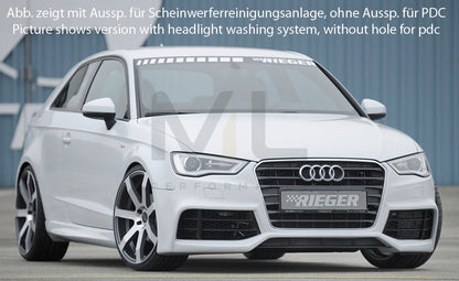 Rieger 00056793 Audi 8V Front Bumper (A3 & S3) 6 | ML Performance EU Car Parts