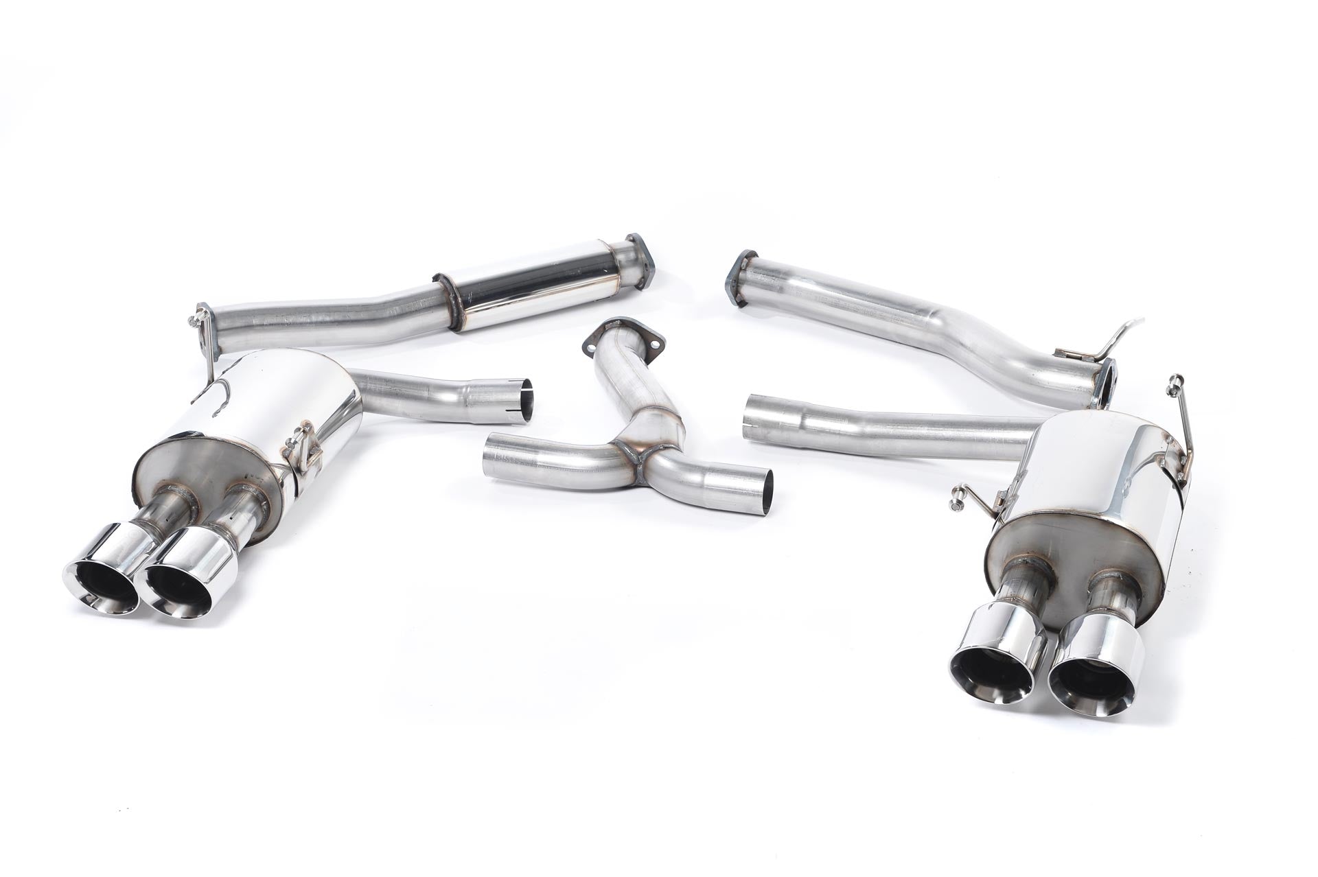 MillTek SSXSB044 Subaru Impreza Cat-Back with Polished GT-100 Tips