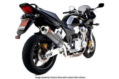 Scorpion EHA81SEM Honda CB1300 Factory Round Slip-On - Polished Stainless Steel Sleeve | ML Performance EU EU