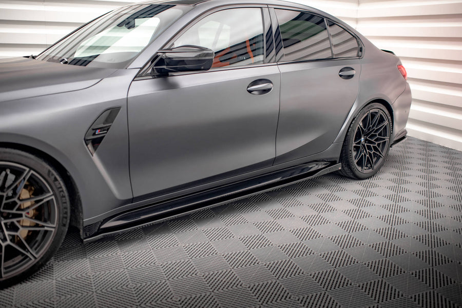 Maxton Design BMW M3 G80 Side Skirts Diffusers V.2