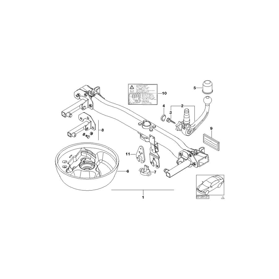 Genuine BMW 71601094998 F31 F30 F33 Blind Plug (Inc. 530xi, 323Ci & 323i) | ML Performance EU Car Parts