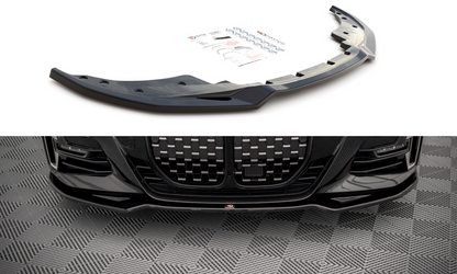 Maxton Design BM-4-G22-MPACK-FD3T Front Splitter V.3 BMW Series 4 M-Pack G22 | ML Performance UK Car Parts