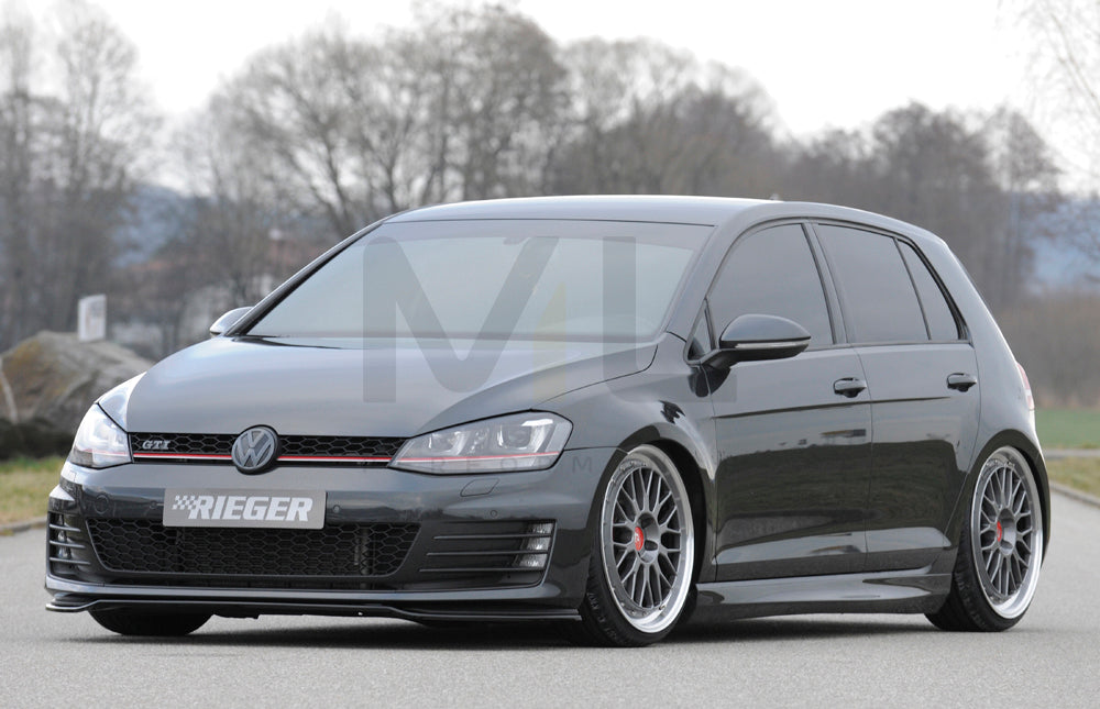 Rieger 00088099 VW Mk7 Golf Front Splitter (GTI & GTD) 9 | ML Performance EU Car Parts