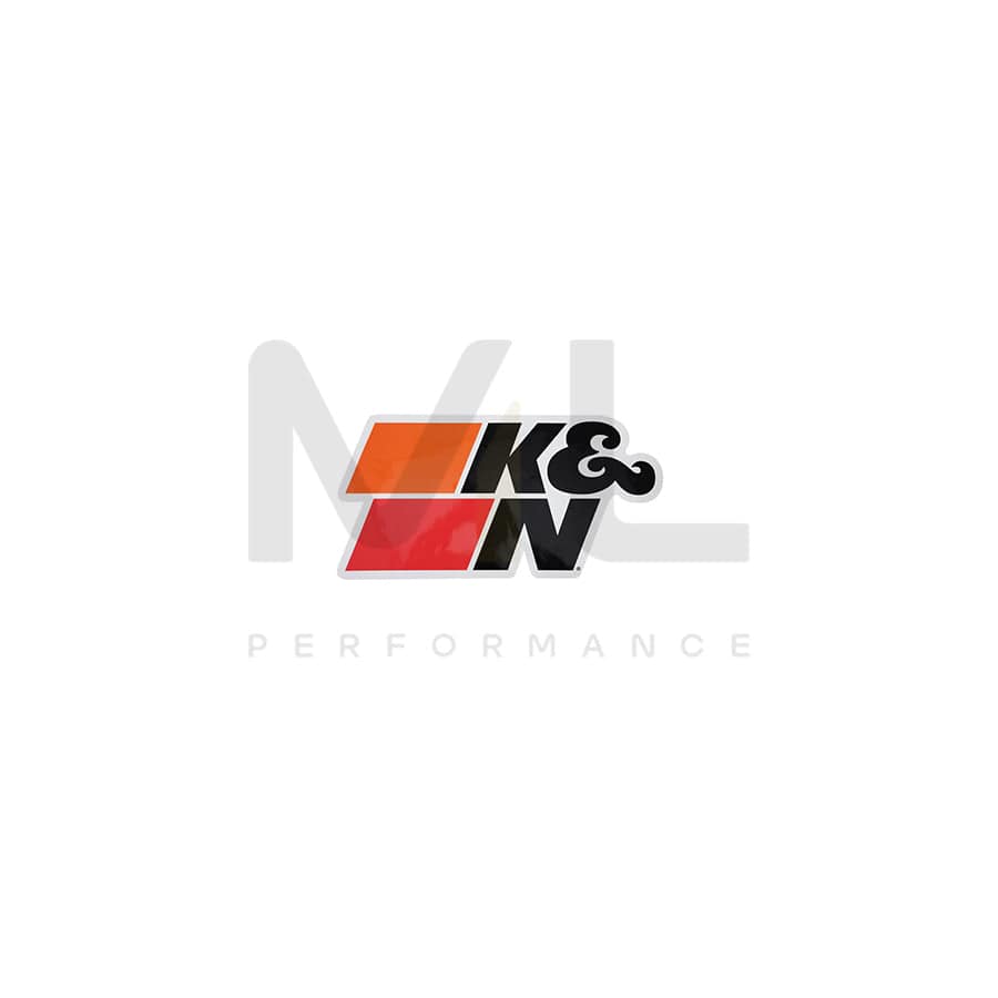 K&N 89-11698 Decal; Die Cut, 21-3/4 Inch X 11-1/32 Inch K&N Logo Black | ML Car Parts UK | ML Performance