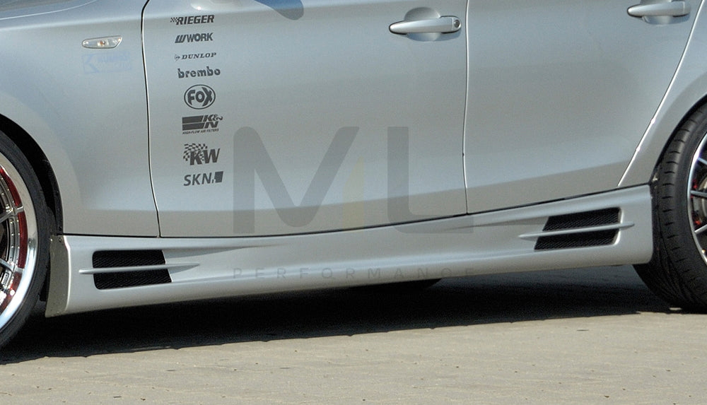 Rieger 00035017 BMW 1 Series E87 Side Skirt 1 | ML Performance EU Car Parts