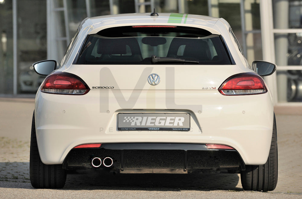 Rieger 00088082 VW 13 Mk3 Scirocco Rear Diffuser 1 | ML Performance EU Car Parts