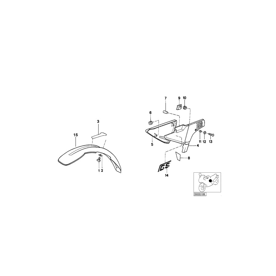 Genuine BMW 46631456098 Bump Stop (Inc. R 100 GS) | ML Performance EU