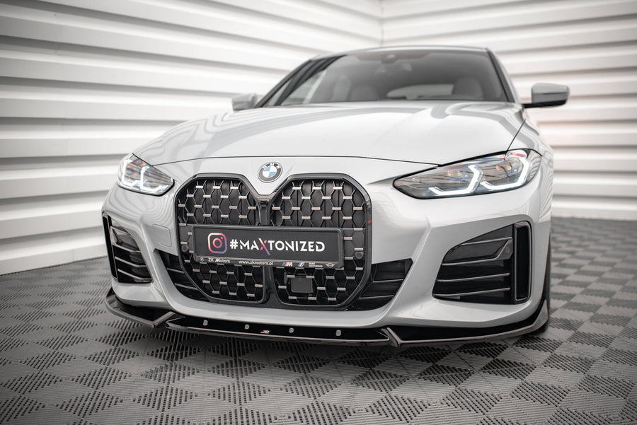 Maxton Design BMW Series 4 Gran Coupe M-Pack G26 Front Splitter V.2