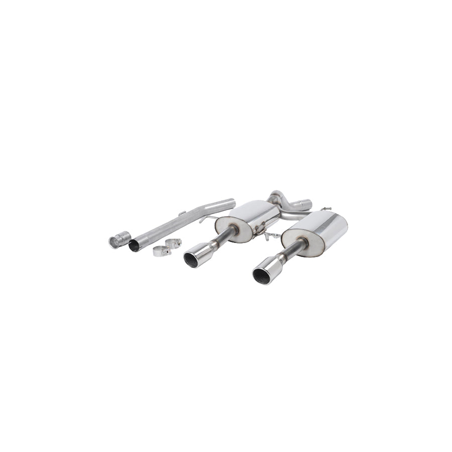 MillTek SSXRN414 Renault Clio Non-Resonated Cat-Back Exhaust