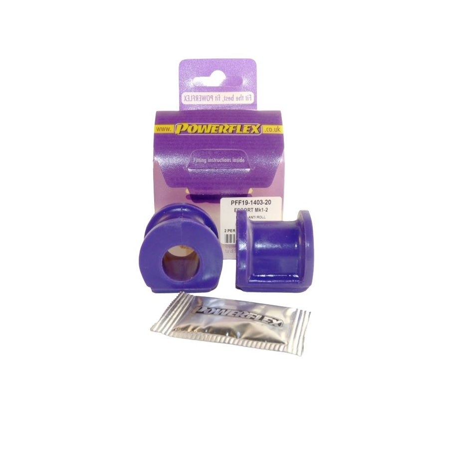 Powerflex PFF19-1403-20 Ford Front Anti Roll Bar Mount 20mm (Inc. Escort & Capri) | ML Performance EU Car Parts