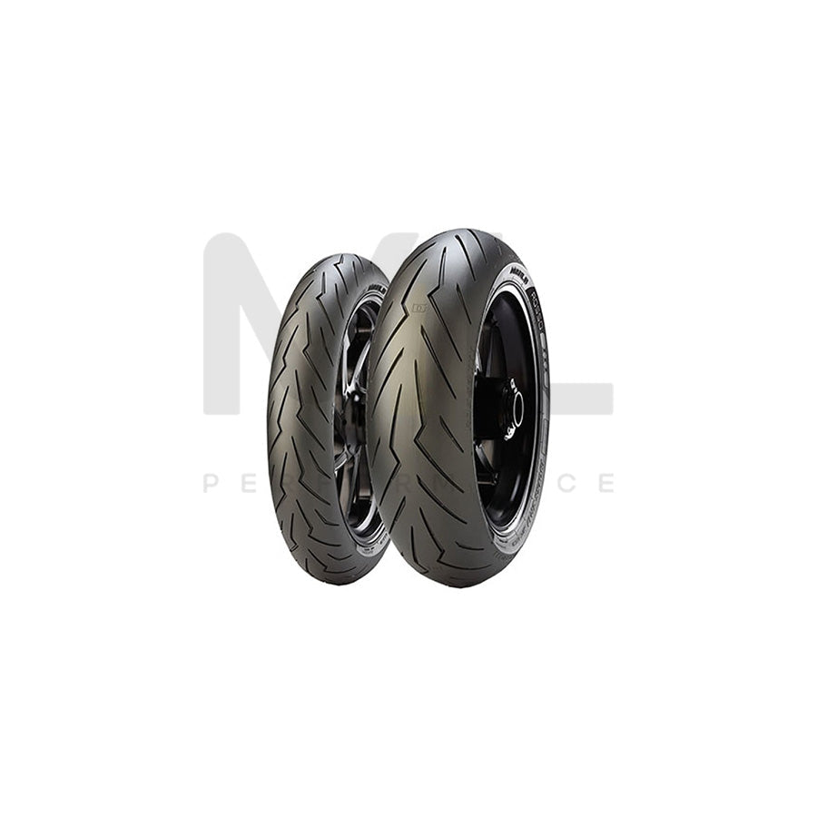 Pirelli DIABLO ROSSO™ 3 E 120/70 ZR17 58W Motorcycle Summer Tyre | ML Performance EU Car Parts