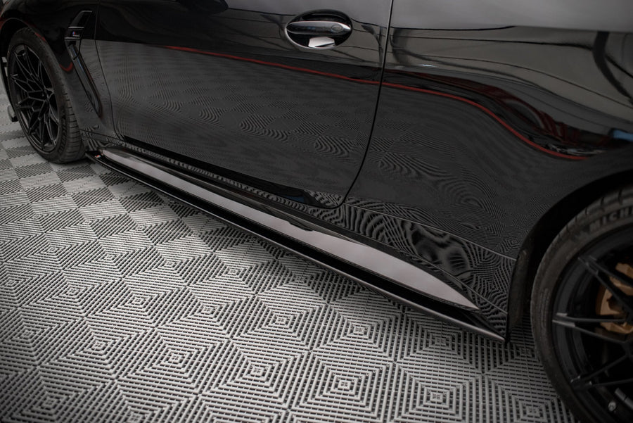 Maxton Design BMW M4 G82 Side Skirts Diffusers V.2