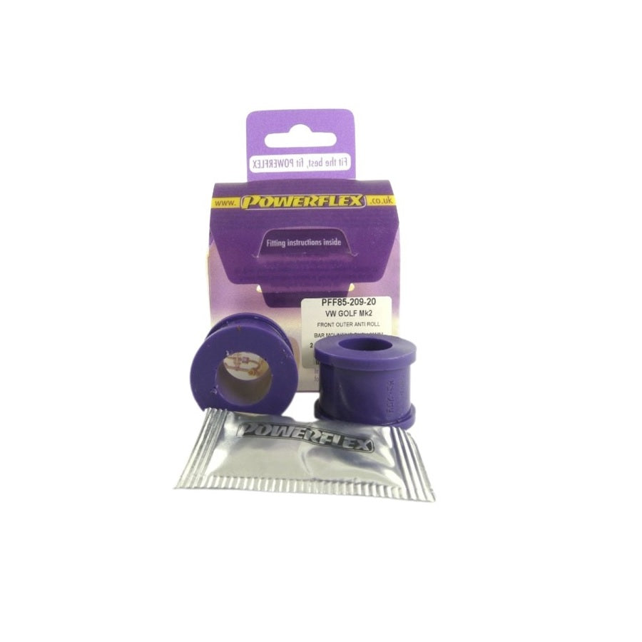 Powerflex PFF85-209-20 VW Seat Front Anti Roll Bar Eye Bolt Bush 20mm (Inc. Vento, Jetta, Golf, Toledo, Cordoba) | ML Performance EU Car Parts