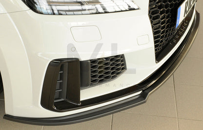 Rieger 00055180 Audi 8J-FV 8S Front Splitter (TT & TTS) 4 | ML Performance EU Car Parts