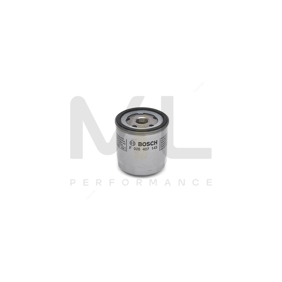 BOSCH Oil Filter F026407143 (P 7143) - Fits Audi Seat Skoda VW | ML Car Parts UK | ML Performance