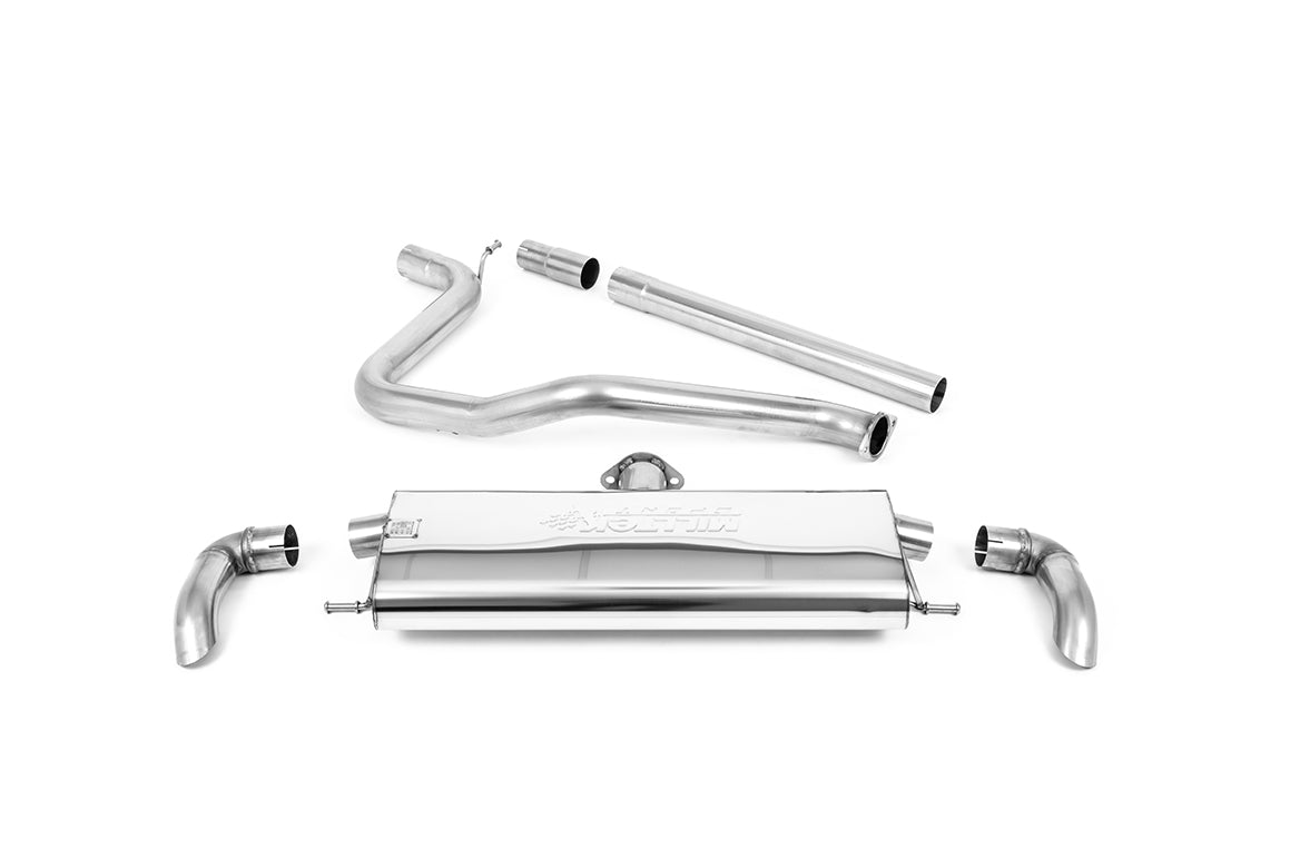 MillTek SSXSE245 Seat Leon OPF/GPF Back System - Non-Resonated Louder