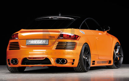 Rieger 00055158 Audi 8J TT Rear Bumper 2 | ML Performance EU Car Parts