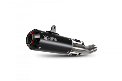 Scorpion PHA186BCER Honda CBR500 R Red Power Slip-On - Black Ceramic Coated Sleeve | ML Performance EU EU